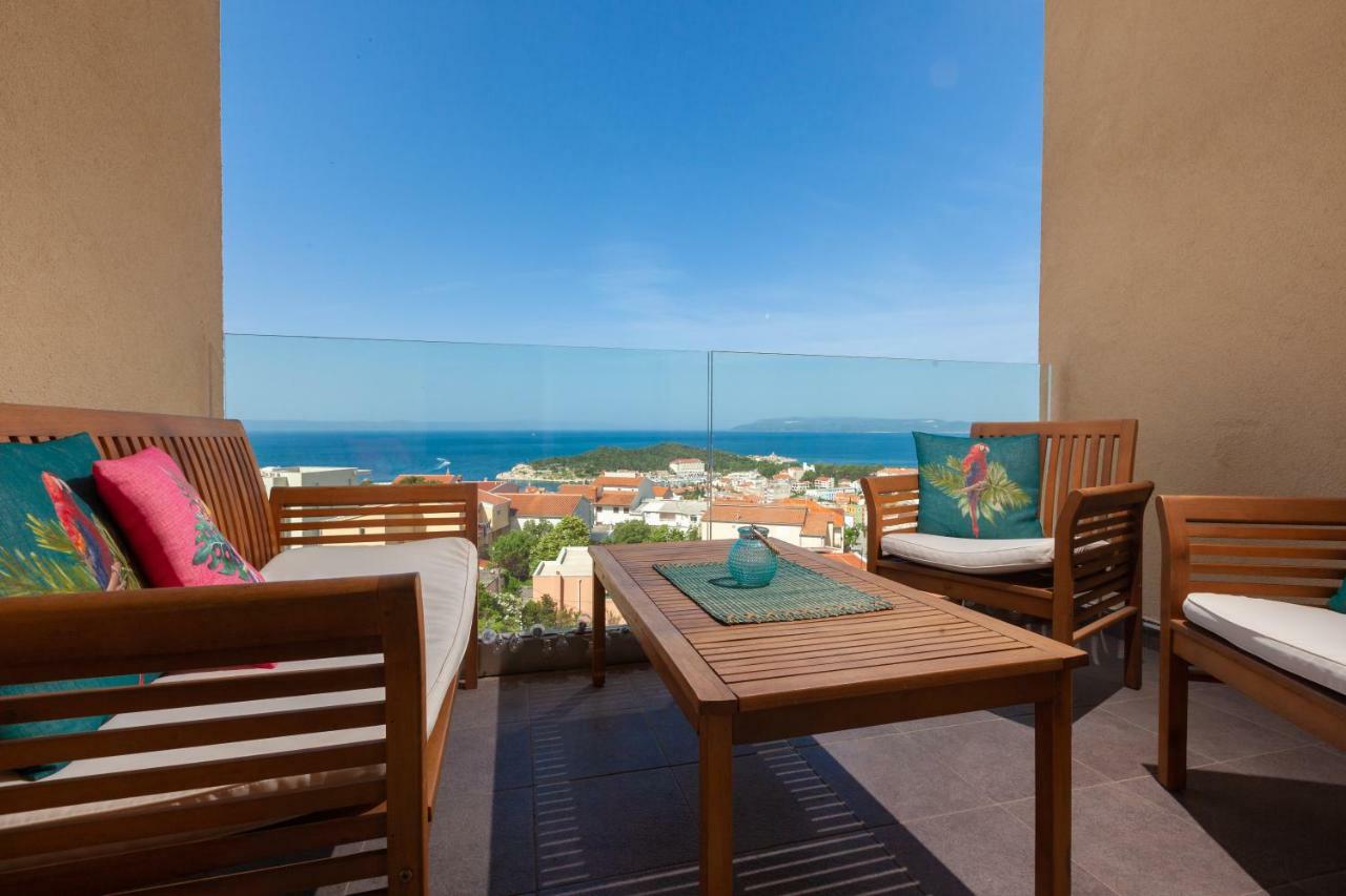 Apartament Anicas Panoramic Sea Weue Makarska Zewnętrze zdjęcie